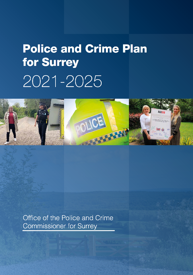 Police and Crime Plan cover